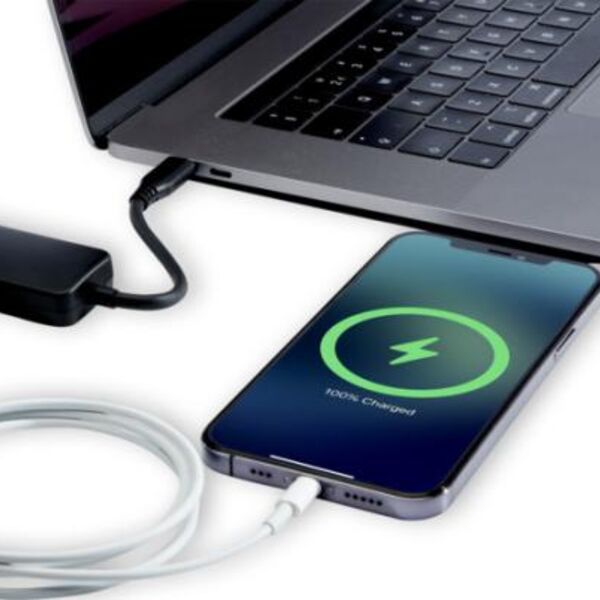 Loop RCS recycled plastic multimedia adapter USB 2.0-3.0 with HDMI port Thumbnail